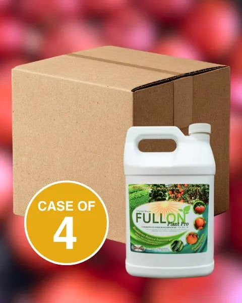(W) FullOn Plant Pro Specialty Plant Nutrient Concentrate | Gallon (128oz) | Makes 946 Gallons | Case of 4 FULLON Plant Pro